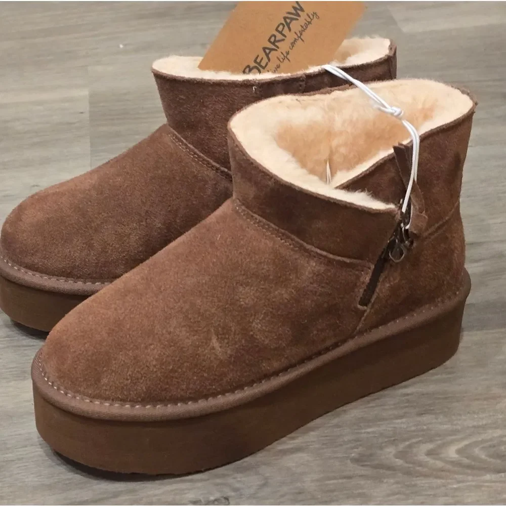 BearPaw warm suede